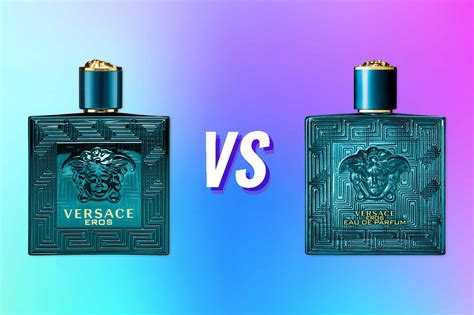 versace eros edp vs parfum.